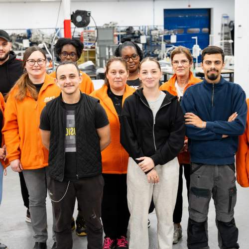 Equipe de production MDI Photo de l'équipe de production MDI