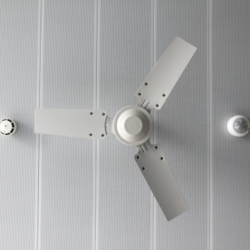 Ventilateur de plafond blanc